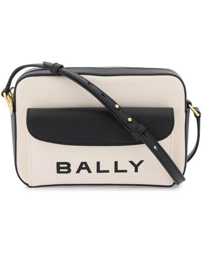 Bally 'bar' Crossbody Bag - Gray