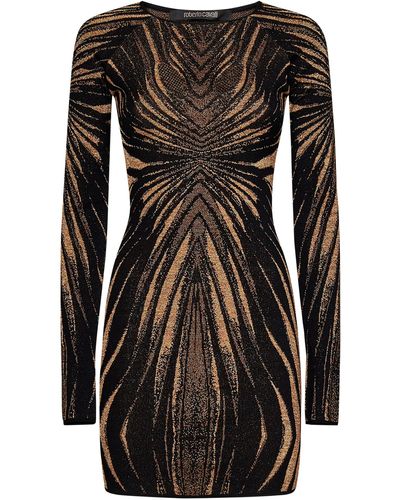 Roberto Cavalli Mini Dress - Black