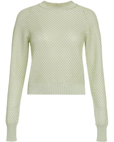 Fabiana Filippi Cotton-Blend Sweater - Green