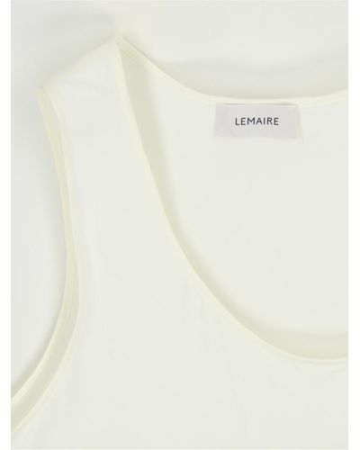 Lemaire Flared Tank Top - Natural