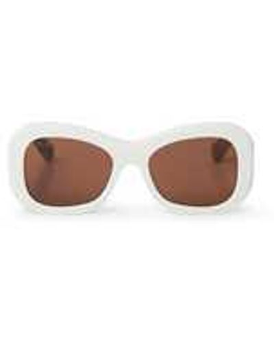 Off-White c/o Virgil Abloh Af Pablo Square Frame Sunglasses - White