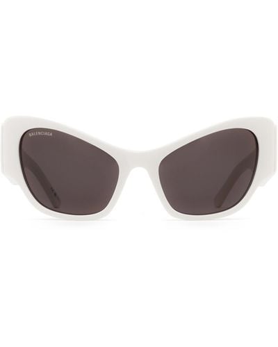 Balenciaga Bb0259s White Sunglasses