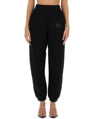 T By Alexander Wang Essential Trousers - Black