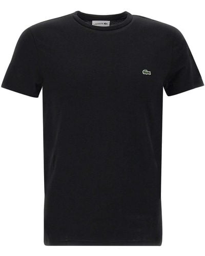 Lacoste Pima Cotton T-Shirt - Black