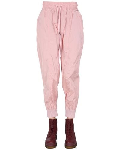 RED Valentino Taffeta Jogging Pants - Pink