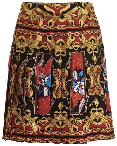 Moschino 'Bugs Bunny' Skirt - Multicolor