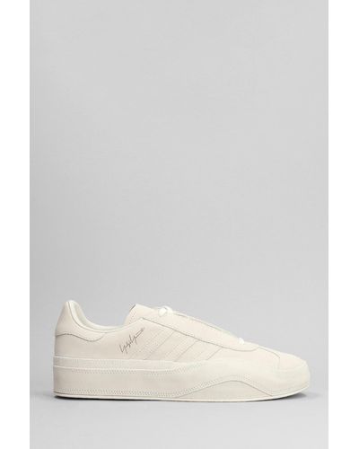 Y-3 Gazelle Trainers - Natural