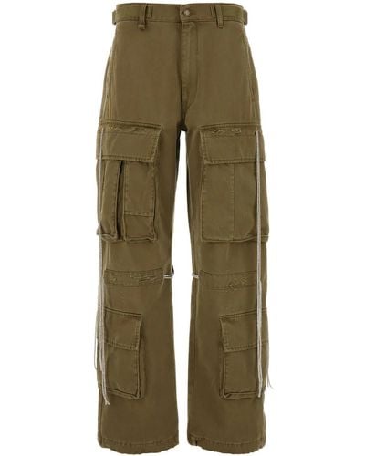DARKPARK Army Cotton Lavy Julian Cargo Pant - Green