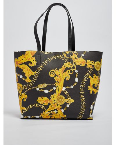 Versace Reversible Shopper Shopping Bag - Multicolor