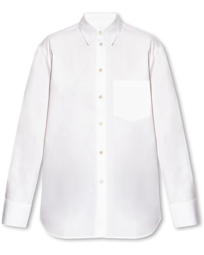 PS by Paul Smith Ps Paul Smith Cotton Shirt Shirt - White