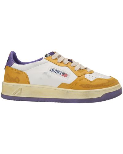 Autry Sup Vnt Sneakers Multicolor - Yellow