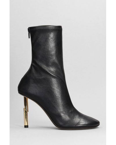 Lanvin High Heels Ankle Boots - Black