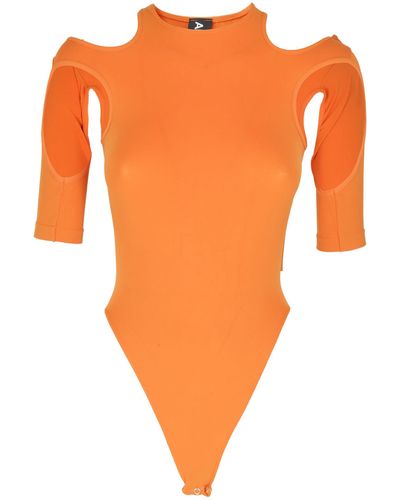 ANDREADAMO Sculpting Jersey Body - Orange
