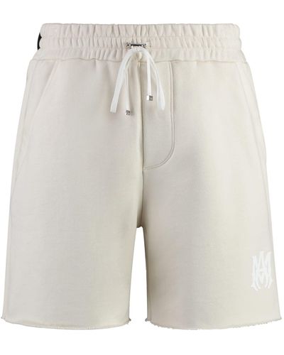 Amiri Cotton Bermuda Shorts - White