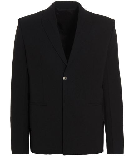 1017 ALYX 9SM Single-breasted Blazer Jacket - Black