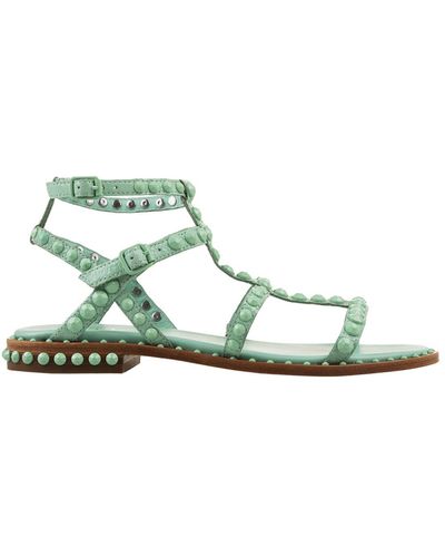 Ash Hype Mint Prescious Bis Sandals - Green