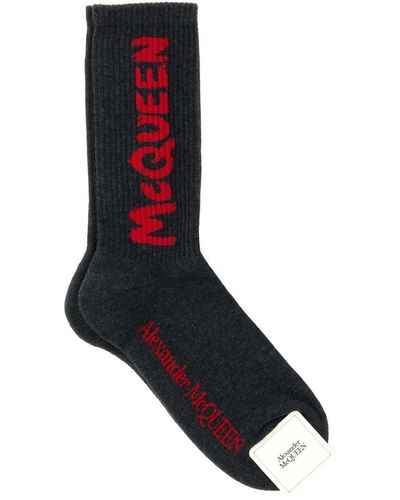 Alexander McQueen Socks - Black