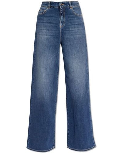 Emporio Armani Straight-Leg Jeans - Blue