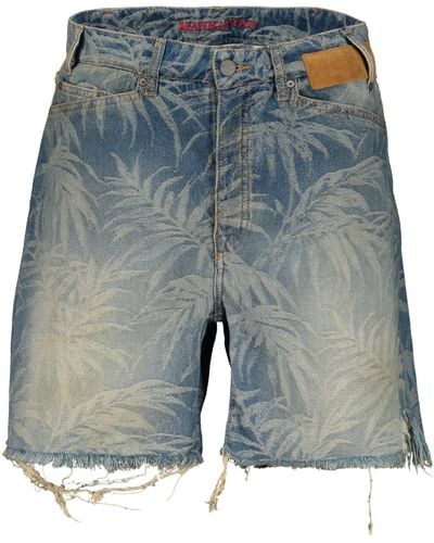 Palm Angels Bermuda Shorts - Blue