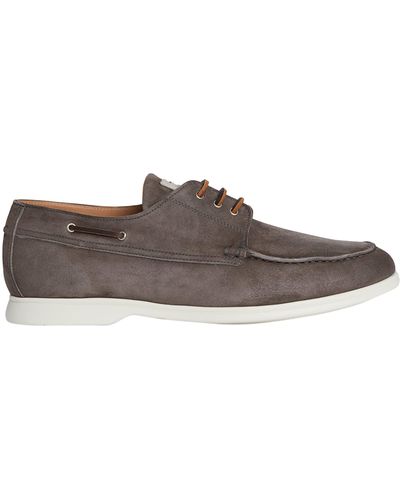 Kiton Shoes Goatskin - Grey