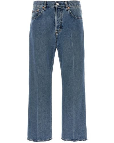 Gucci Cropped Jeans - Blue