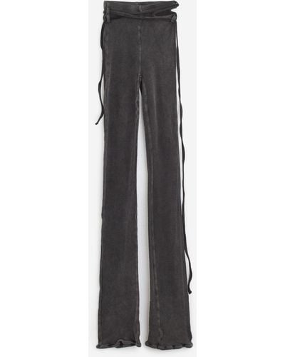 OTTOLINGER Rib Lounge Trousers Trousers - Grey