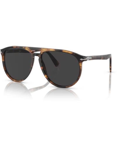 Persol Pilot-Frame Sunglasses - Black