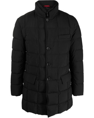 Fay Black Down-feather Jacket
