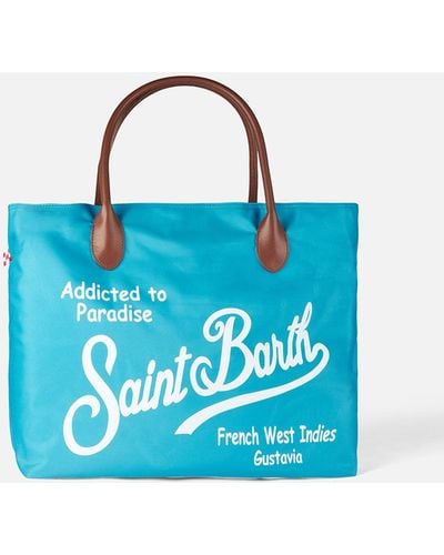 Mc2 Saint Barth Foldable Bag - Blue