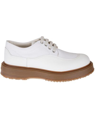Hogan Untraditional Oxford Shoes - White