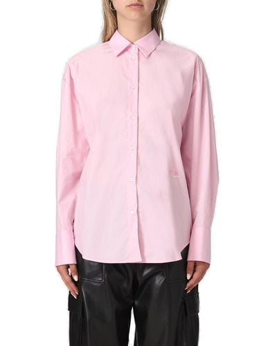 MSGM Cotton Shirt - Pink