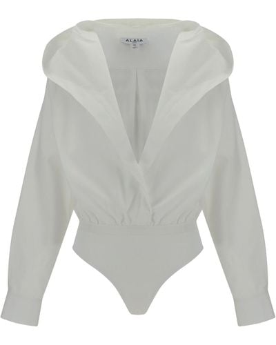 Alaïa Bodysuit - White
