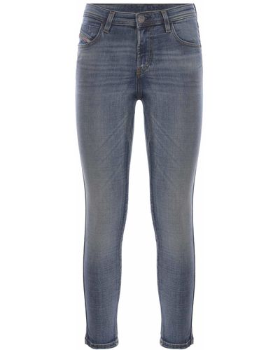 DIESEL Jeans Slandy Made Of Stretch Denim - Blue