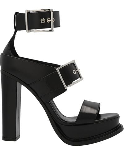 Alexander McQueen High Heels Sandals - Black