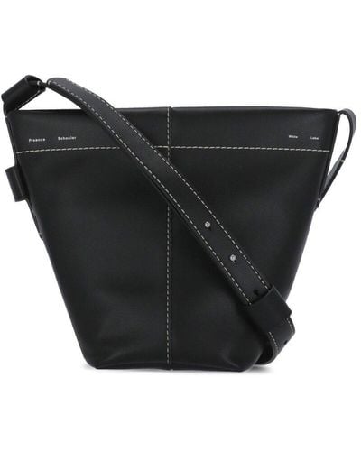 Proenza Schouler Barrow Mini Bucket Bag - Black