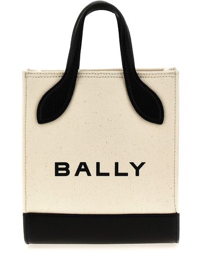 Bally 'Bar Mini Keep On' Shopping Bag - Black