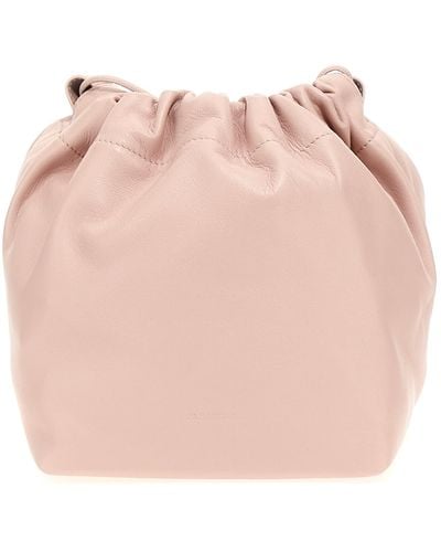 Jil Sander Dumpling Bucket Bag - Pink