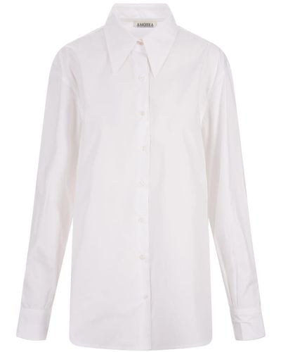 Amotea Cotton Kaia Shirt - White