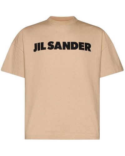 Jil Sander T-shirts And Polos - Natural
