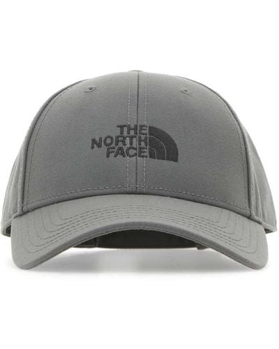 The North Face Logo Embroidered Baseball Cap - Gray