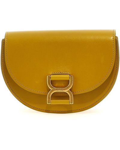 Chloé Marcie Small Crossbody Bag - Yellow