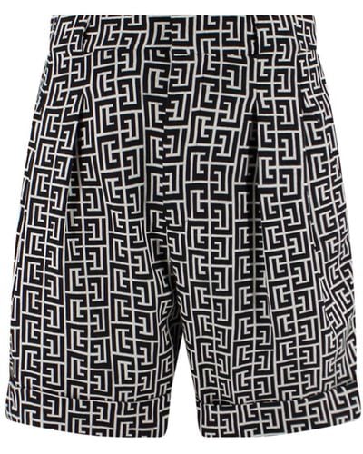 Balmain Bermuda Shorts - Gray