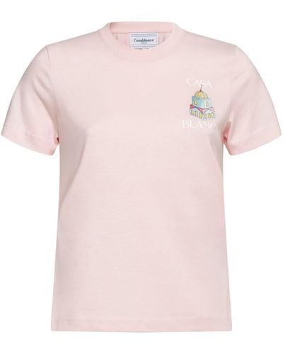 Casablanca T-Shirt - Pink