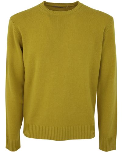 Nuur Long Sleeves Crew Neck Sweater - Green