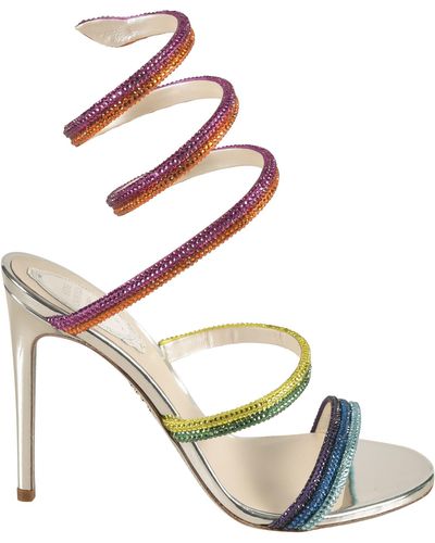Rene Caovilla 105 Sandals - Multicolor