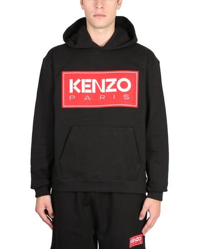 KENZO Sweatshirt With Logo - Red