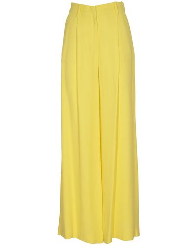 FEDERICA TOSI Long-Length Trousers - Yellow