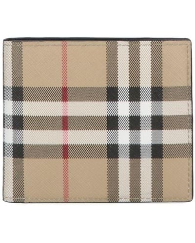 Burberry 'vintage Check' Wallet - White