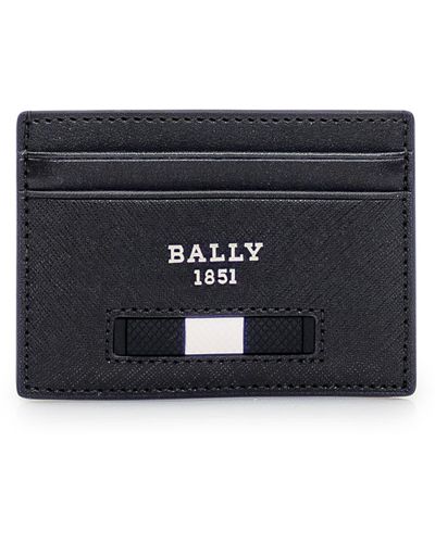 Bally Leather Card Holder - Black