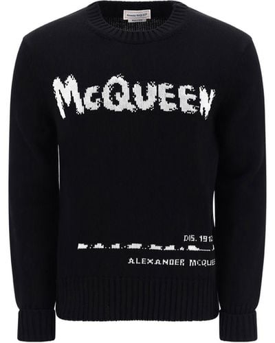 Alexander McQueen Jumper - Black